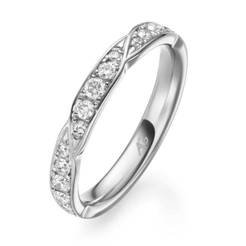 Memoire Ring 18 Brillanten 0.346ct