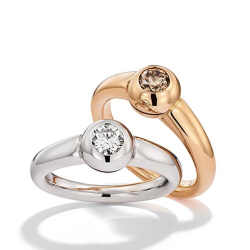 Gelbgoldring, Weissgoldring