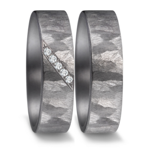 Tantal Ringe Strukturiert