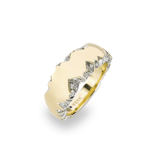 Ring Alpenring mit Diamanten