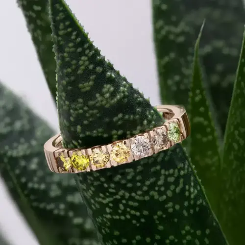 Memoire-Ring im Dekor des Dschungels