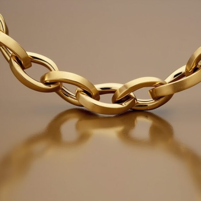 Klassische Goldkette 750 Karat