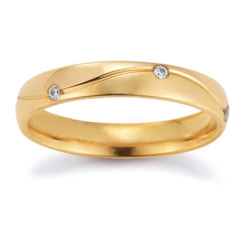 August Gerstner 6 Brillanten 0.06 ct.