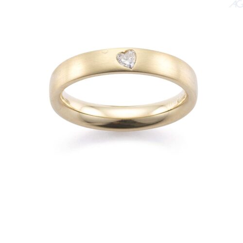 August Gerstner 1 Diamantherz 0.08 ct.