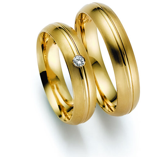 Gelbgold 1 Brillant 0,05 ct.