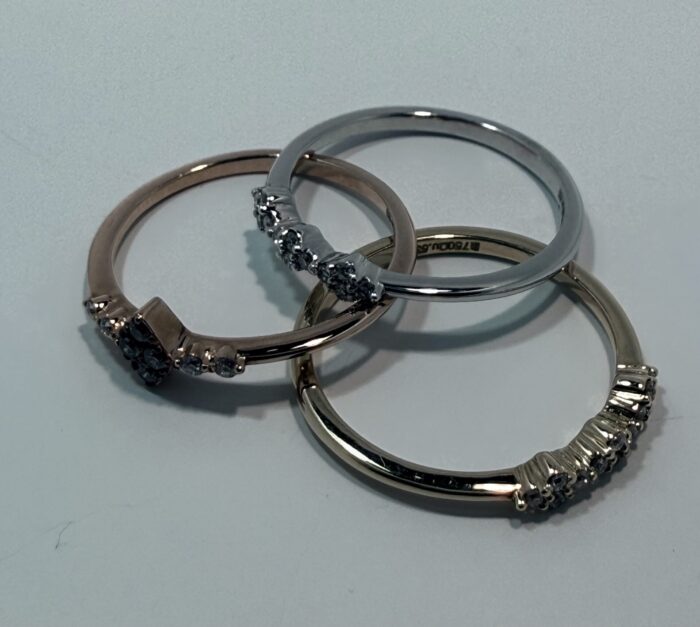 Elegante Antragsringe in 750 Karat