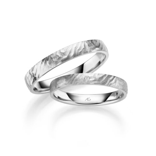 August Gerstner Weißgold 1 Brillant 0,005 ct.