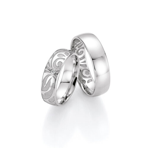 Fischer "Rankenspiel" 1 Brillant 0,025 ct.